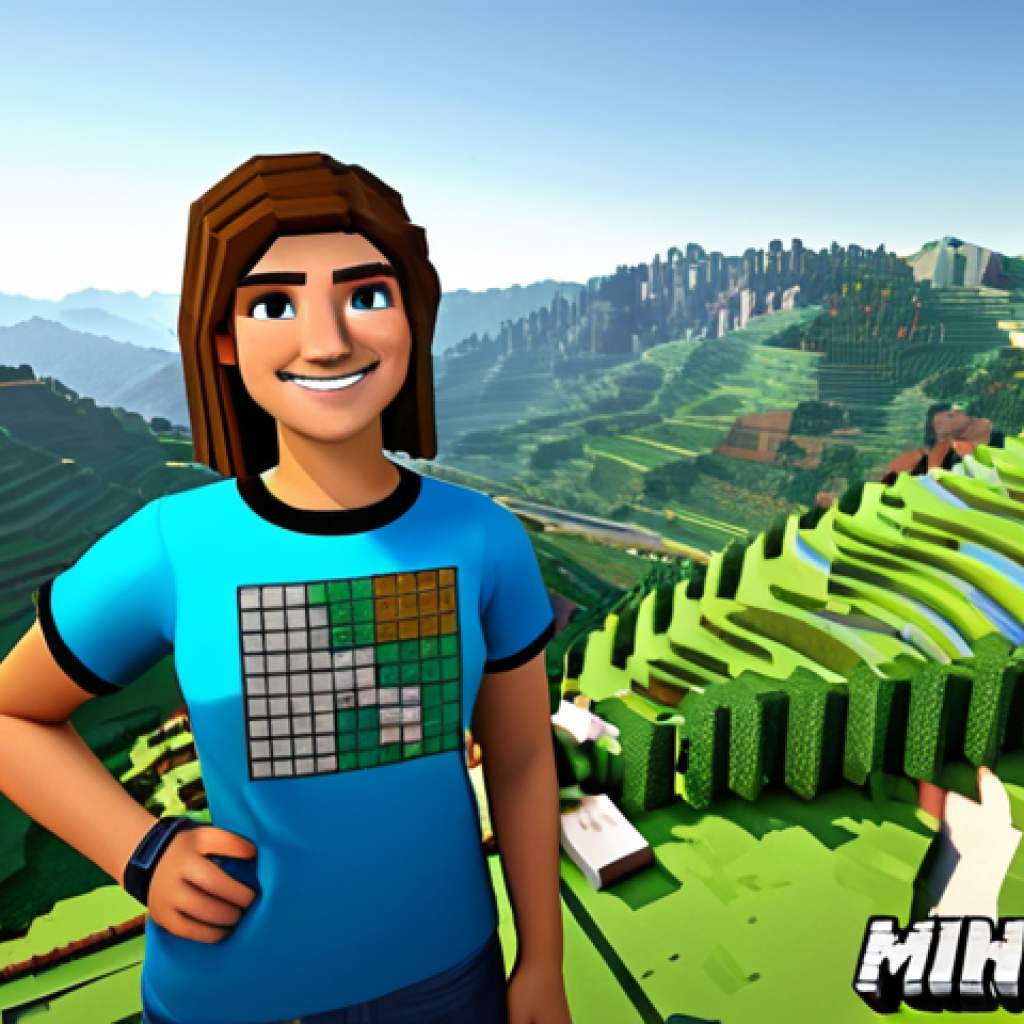 마인크래프트 방송 콘텐츠 기획 - The Adventurer**

"A young Italian woman, fully clothed in practical hiking attire and a Minecraft-t...