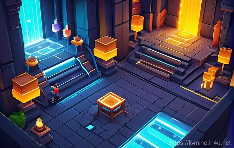 마인크래프트 미니게임 서버 운영 - **A Visionary Creator's Workspace.** A highly detailed, realistic illustration of a cozy, organized ...