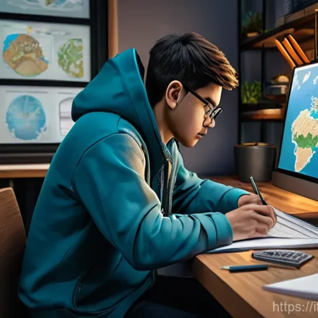 마인크래프트 스피드런 팁 - A focused Minecraft speedrunner, depicted as a young adult (fully clothed in comfortable gaming atti...