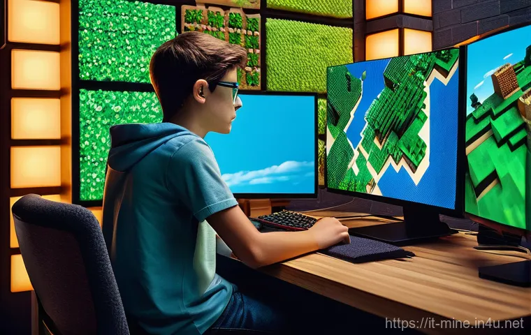 마인크래프트 서버 호스팅 비교 - **Prompt 1: The Visionary Architect**
    "A young man or woman, in their late teens, sits comfortab...