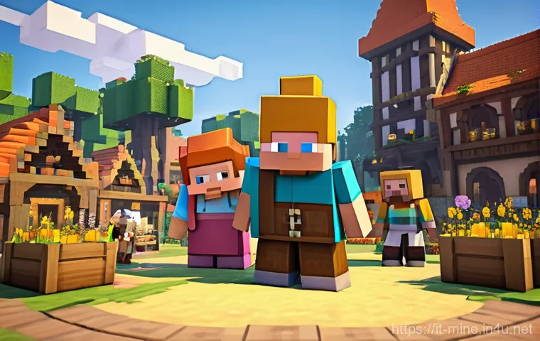 마인크래프트 NPC 대화 시뮬레이션 - **Prompt 1: An Engaging Quest Giver**
    "A male player character, approximately 25 years old, with...