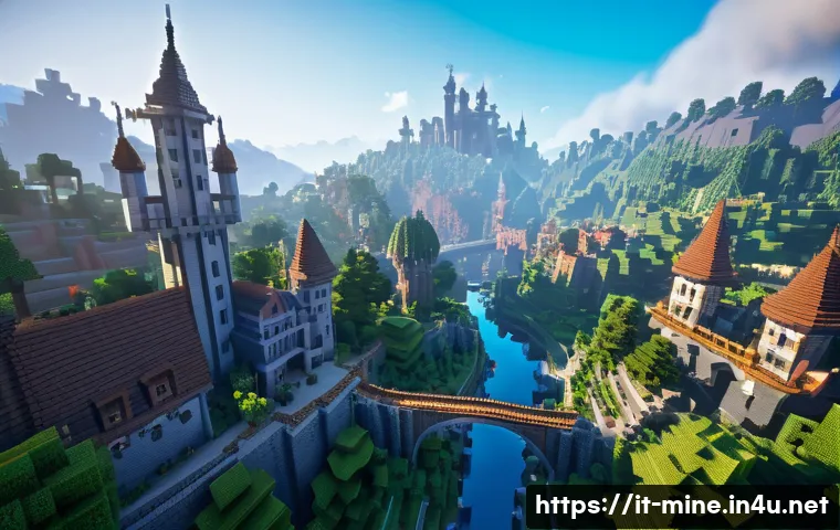 마인크래프트 초대형 맵 다운로드 관련 이미지 1