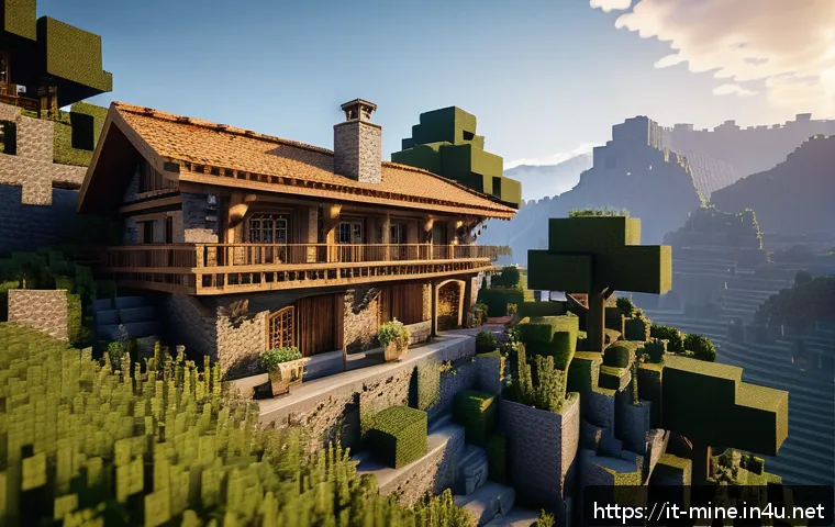 마인크래프트 세밀한 맵 디자인 관련 이미지 1