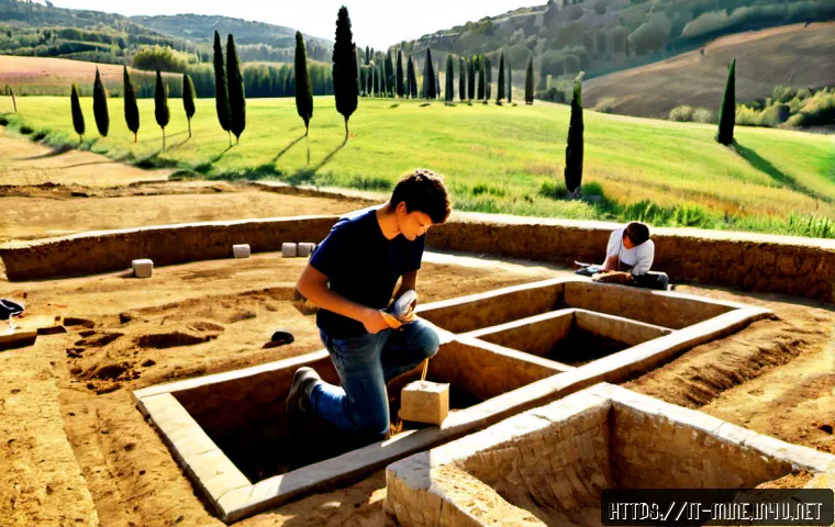 마인크래프트 유물 발굴 프로젝트 - Photorealistic archaeological excavation inspired by a block-building video game, Italian university...
